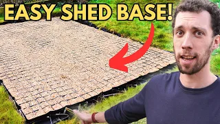 How To Install a Grid Shed Base! (The EASY Way)