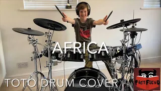 Africa by Toto drum cover (request by @FactFiend) - Age 9