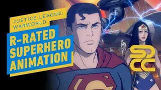 Why Justice League: Warworld Had to Be R-Rated | Comic Con 2023