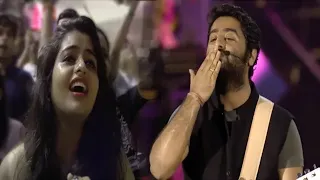 😍😍Arijit Singh Giving Flying Kiss😙 to Fan Girl and She Got Emotional😢|♥️Mtv India tour 2018♥️