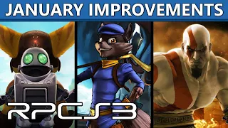 RPCS3 - Improvements in Sly 4, GoW 3, Ratchet & Clank: ToD & QFB and more!