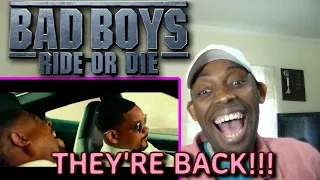 BAD BOYS: RIDE OR DIE | Official Trailer "BAD BOYS 4" REACTION!!!