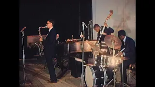 Barney Wilen Quartet, Antibes jazz festival, July 1961 (colorized)