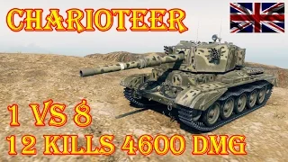Charioteer  12 Kills, 4.6K Damage ★ El Halluf ★ World of Tanks