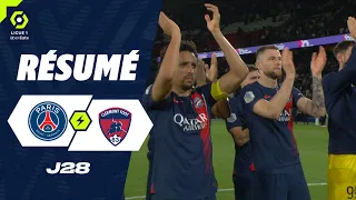 PARIS SAINT-GERMAIN - CLERMONT FOOT 63 (1 - 1) - Highlights - (PSG - CF63) / 2023-2024