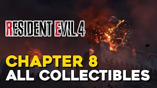 Resident Evil 4 Remake Chapter 8 All Collectible Locations (All Castellan, Treasure, Weapons...)