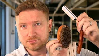 ASMR - The Invite Only, Hot Towel Shave (Barber Roleplay)