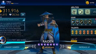 Class Asending Raiden Fully ⚡️| Injustice 2 Mobile