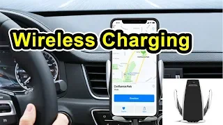 Unboxing Smart Sensor Car Wireless Charger S5