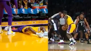 Lance Stephenson shocks the Lakers bench after breaks Jeff Green's ankles with epic crossover