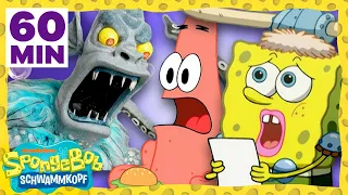 SpongeBob | Das BESTE aus SpongeBob Schwammkopf Staffel 8! (Teil 1) 🥇 | 60 MINUTEN | SpongeBob