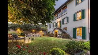 Prestigious Tuscan 19th century villa on the hills near Lucca