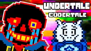 ЭРРОР САНС И ОЧЕНЬ ГЛЮЧНЫЙ АНДЕРТЕЙЛ! - Undertale: Codertale