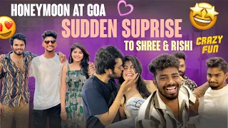 HoneyMoon At Goa Sudden Suprise To Shree & Rishi Crazy Fun || Durgaprasad punnam🖤❤️‍🔥🤍🔥