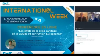 Conférence sur "Les effets de la crise sanitaire de la COVID-19 sur l'Union Européenne"