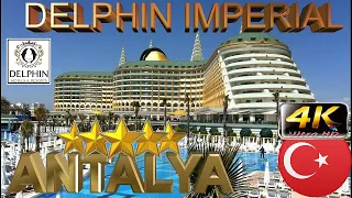 4K DELPHIN IMPERIAL HOTEL 2024 ЛИЧНОЕ МНЕНИЕ GOOD BEACH RESORT ANTALYA TURKEY