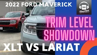 2022 Ford Maverick: XLT vs Lariat. Trim Level Showdown