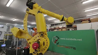 Fanuc M900ia-600 heavy duty robot at Eurobots