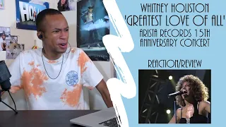 Whitney Houston - ‘Greatest Love Of All’ (Arista Records 15th Anniversary Concert) | Reaction/Review