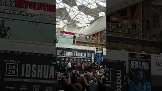 AJ vs Franklin - Weigh-in