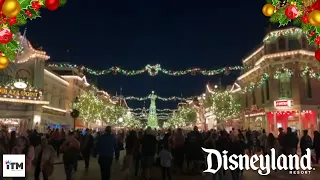 Stroll Through Main Street, USA • Christmas/Holiday Lights • Disneyland