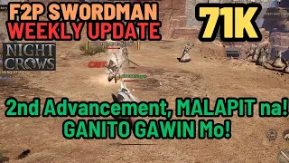 Swordman Weekly Update: 2nd Advancement SOON! | NIGHT CROWS GLOBAL | NFT GAME |