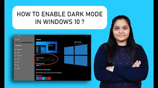 How to Enable Dark Mode in Windows 10?