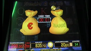 Spielothek ERLEICHTERT! Vollauszahlung am Spielautomat! Da Brennt die Luft! JACKPOT vom Feinsten!