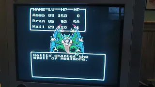Final Boss Dragon Warrior 2 NES