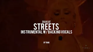 Streets & You Right, Doja Cat (Instrumental w/ backing vocals) (Live version)