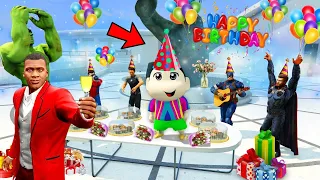 Shinchan Birthday Celebration in GTA 5 || Franklin Celebration Shinchan Birthday || GTA 5 TAMIL