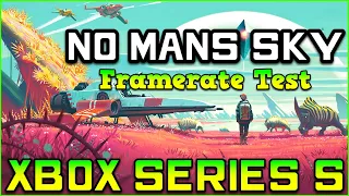 No Mans Sky | Xbox Series S Frame Rate Performance Test [X|S Optimized]