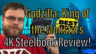 “Godzilla: King of the Monsters” (2019) 4K Best Buy Steelbook Review!