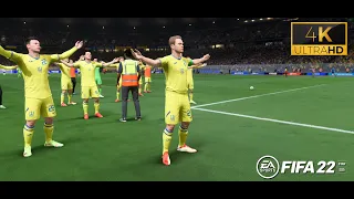 FIFA 22 - Ukraine vs  Russia - GAMEPLAY (XBOX SERIES X 4K60FPS)