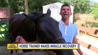 Horse trainer's miracle after devastating injury