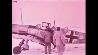 Original color footage filmed by Werner Pichon-Kalau von Hofe of JG 54 fighter operations in 1941-42