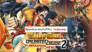 One Piece Unlimited Cruise 2 Speedrun : Any% in 1h38m44s (PAL version)