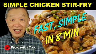 Simple STIR-FRY CHICKEN DISH that you can create anytime with speed, efficiency, and nutrition