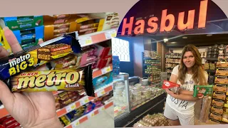 Обзор цен на продукты в любимом турецком маркете Hasbul. Самая вкусная халва, турецкие сладости.