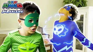 PJ Masks in Real Life 🌟 Romeo Steals Catboy's Powers!! 🌟 PJ Masks Official