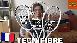 🎾 3 Tecnifibre Tennis Rackets You Need To Try In 2023: T-Fight 300 & 305 ISO & TF40 305 16M 👀