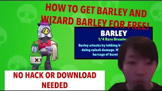 How to get BARLEY AND WIZARD BARLEY FOR FREE in brawl stars! (NO HACK OR DOWNLOAD NEEDED)