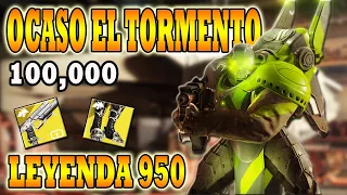 Ocaso: El Tormento  LEYENDA 950 Conseguir 100,000 puntos  Destiny 2 Shadowkeep