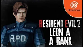 Dreamcast: Resident Evil 2 - Leon A (1440p)