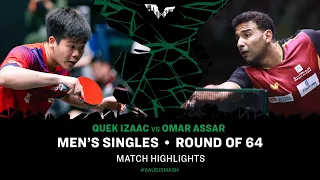 Quek Izaac vs Omar Assar | MS R64 | Saudi Smash 2024