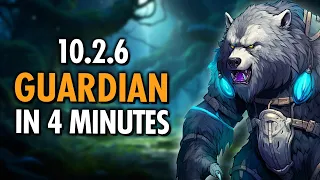 4 MIN Guide To 10.2.5 Guardian Druid GOD