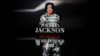 michael jackson invincible tour 2001- 2002