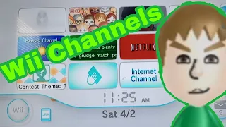 All Of My Wii Channels 2022