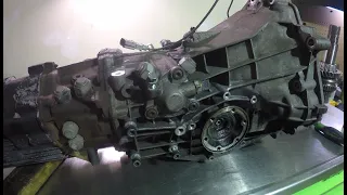 Audi 01E 6-speed transmission teardown, 1-2 collar swap and reassembly