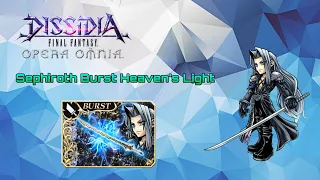 Dissidia Final Fantasy Opera Omnia Sephiroth Burst Heaven's Light